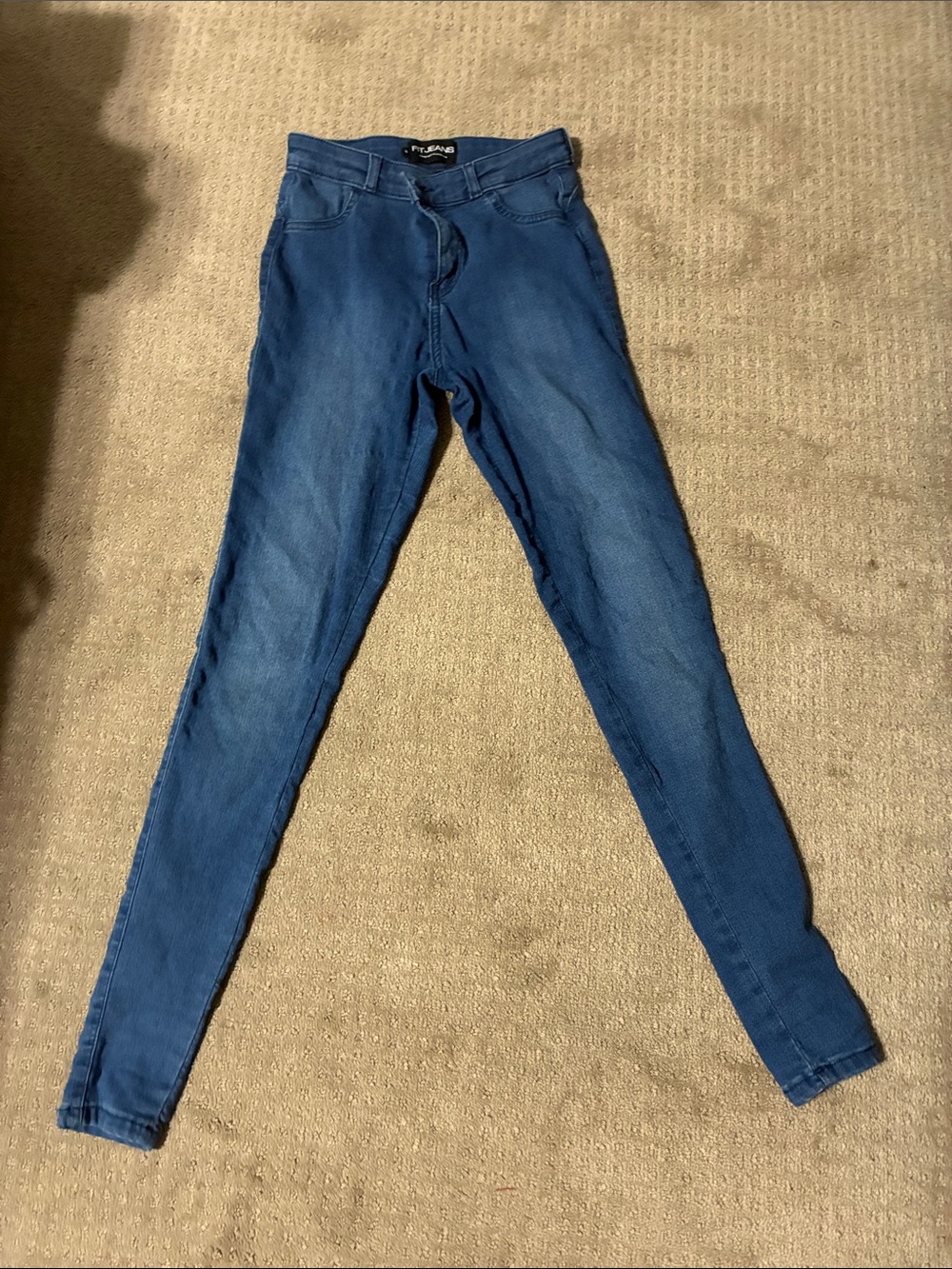 FITJEANS Dark Blue Skinny High-Rise Women’s Jeans